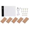 Brrnoo Kit Flip Book, Kit Flip Book LED Kit Flipbook Flipbook Tavolo da Disegno LED Pittura Forniture Artistiche (Carta, ABS)