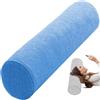 seokor Cuscino Cilindrico Cervicale 40x10/12x50 Cuscini Collo/lombare/Gambe/Schiena Supporto Cuscini Rimovibile Dormire Cuscino a Rullo lungo per Divano e Letto, yoga,Auto(A13,12x40cm/4.7x15in)