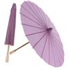 Healvian Ombrelli di Carta Fai da Te Decorativi per Ragazzo Ragazza, Diametro 30 Cm, Manico in Legno Lucidato, Accessori Fotografici per Feste e Decorazioni Interni, Colore Casuale
