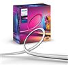 Philips Hue Play Gradient Lightstrip 75, Strisce LED con illuminazione sorround sincronizzata con colori TV, Strisce luminose a LED con Luci Smart