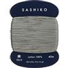 Daruma Yokota Daruma Filato per Sashiko, colori singoli e variegati (grigio, sottile, 40m su cartoncino)