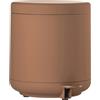 ZONE DENMARK Ume pattumiera da bagno, pattumiera cosmetica, pattumiera a pedale con coperchio per il bagno, con secchio interno rimovibile e soft-close, diam. 19,5 cm, altezza 22 cm
