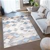 TAPISO Valley Tappeto Soggiorno Pelo Corto Design Moderno Motivo Astratto Sfumato Marocchino tonalità Multicolore Grigio Salotto Soggiorno Camera Sala Ufficio Oeko-Tex 200 x 300 cm
