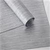 Home Direct Set di 4 tovagliette ecologiche in EVA, antiscivolo, lavabili, resistenti al calore, Tovaglietta Impermeabile, 45 x 30cm Argento grigio chiaro