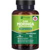 PH PROWISE Healthcare Foglie di Moringa pura 4000 mg per porzione con aggiunta di pepe nero 120 capsule vegane | Integratore di foglie di Moringa Oleifera | 100% naturale - Senza leganti o riempitivi sintetici