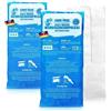 com-four® 2 grandi compresse multiple con copertura in pile riutilizzabile