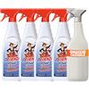 Ressenza Olè Ressenza Detergente Profumato 750 ml - Profumatore Ambiente 5 in 1 Spray Igienizzante Multiuso per Pavimenti e Superfici - Profuma, Igienizza, Deodorizza, Deterge e Spolvera - Blue (4 Unità)