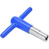 linxiaojix Chiave a forma di T per batteria, chiave per accordatura batteria Accessori per batteria per principianti per amanti della musica(blu)
