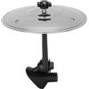 Denash Mini Tamburo di Piatti per Crash per Ventilazione Dell'aria Auto, Accessorio Pratico Divertente, Materiale in Lega, Installazione di Piccole Dimensioni (SILVER)