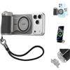 AFAITH Impugnatura Master Grip per iPhone e Android, impugnatura magnetica per foto con batteria da 3200 mAh, ricarica wireless, kit professionale per scatti con smartphone per iPhone 17-12 e Android