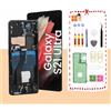 LNONLS OLED per Samsung Galaxy S21 Ultra 5G Schermo LCD Sostituzione per Samsung S21 Ultra Touch Digitizer Display Assembly con Frame Toolkit G998U G998B/DS Nero