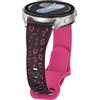 PKQTOP Cinturino per Xplora X5 Play/Kidzi/XGO 2 / XGO 3, Flower Sport Bracciali Silicone Cinturini di Ricambio per Huawei Watch Fit Mini
