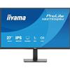 iiyama monitor desktop XB2793QSU-B1 Monitor IPS QHD da 27'' con cornice sottile su 4 lati, supporto ergonomico e hub USB
