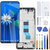 H&LYCYJ Display Schermo per Redmi Note 14 5G TFT nero con cornice | Senza impronte digitali,Wear toolkit，TFT LCD，Display HD，Sostituire lo schermo，Per i modelli:24094RAD4G
