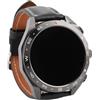 Hidyliu Smartwatch 2 in 1, Schermo HD 360x360px Chiamate Bluetooth Auricolari Intelligenti con Cancellazione del Rumore Previsioni Meteo Timer Allarme IP67 Impermeabile, con Prome