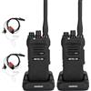 Retevis NR630 Walkie Talkie Professionali, Ricetrasmittenti a Lungo Raggio,Chip di riduzione del rumore, IP67 Impermeabile, 2800 mAh, Radio con Auricolare per Bar, Ristorante (2 Pezzi, Nero)