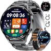 BENYAR SMART Orologio Smartwatch Uomo 2026, 1,7'' HD Ampio Display Fitness Tracker per 800 mAh, Luce LED, Frequenza Cardiaca/Monitor del Sonno, 100+ Modalità Sportive, Impermeabile IP68 per iOS Android, Marrone