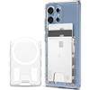 Spigen Ultra Hybrid MagFit Portafoglio Magnetico Compatibile con Samsung Galaxy S26 & S25 Serie, S25 Edge e Z Fold 7 - Trasparente