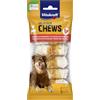 Vitakraft Chews, spuntino per cani, nodo da masticare per ricompensa, in pelle di manzo secca, avvolto con carne di pollo magra, basso contenuto di grassi, per cani di piccola taglia (1 x 5 pezzi)