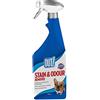 OUT! Rimozione di macchie e odori per animali domestici| Detergente Enzimatico Pro-Batteri 750 ml