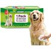 Avilia - 40 Salviette Cane all'Aloe Rinfrescanti e Delicate per Cani e Gatti, Pulizia Quotidiana Zampe e Pelo, Uso Rapido con Apertura Pop-Up, Azione Deodorante e Lenitiva