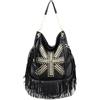 AJTUTUS 2023 NUOVA Borsa a tracolla Borsa a tracolla in pelle con rivetti Borsa a tracolla Borsa a tracolla Versatile Borsa con nappe alla moda per ragazze donne, Come descrizione dettagliata
