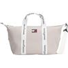 Tommy Jeans Donna Borsa Tote Bag Daily Mini con Stampa del Logo, Beige (Stone), Taglia Unica