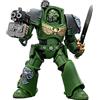 TOYVERSE JOYTOY 1/18 Action Figure Warhammer 40,000, Salamanders Terminator 1 with Power Sword and Storm Bolter, modello di personaggio articolazioni mobili, 14,3 cm, 15 anni e oltre