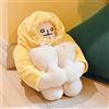 BSOMAM Giocattolo di peluche a forma di banana uomo in offerta con magnete, divertente, soffice, per la decompressione, regalo di compleanno