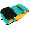 Beaupretty Zaino Miniatura per Bambole in Zainetto Sportivo Giallo-verde per Scenari Dollhouse e Gioco di Ruolo Accessorio Dettagliato per Modelisti