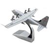 Qianly Modellino C-130J Super Aereo da Trasporto Tattico Statico modellino130J 1:200 Regalo Perfetto Modello Giant:200 per Appassionati di Aviazione