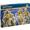 Italeri IT6191 Soldatini Nato Troops Scala 1/72, 48 pz