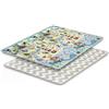 kk Kinderkraft Kinderkraft MATTY2 Tappetino gioco per Bambini, Tappeto Neonato da Gioco educativo, Portable Reversibile, Pieghevole, Facile da pulire, Borsa da viaggio inclusa