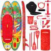HUIIKE Tavola Sup Gonfiabile Adulti 10' Convertibile in Kayak. Stand Up Paddle, 130 kg