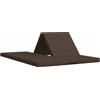 vidaXL Divano letto pieghevole 140 x 67 x 45 cm color tortora