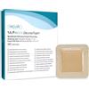 MedVanceTM Silicone - Confezione di schiuma adesiva in silicone con bordi, misura 7.5 cm x 7.5 cm, (4.5 cm x 4.5 pad), scatola di 5 medicazioni