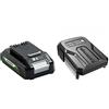Greenworks Batteria 24V 2Ah agli Ioni di Litio e Caricabatterie Universale - per Attrezzi da Giardino ed Elettroutensili 24V, Carica in 60 Minuti, Batteria G24B2 e Caricabatterie - G24UCC