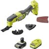 Ryobi Multifunzione Oscillante 18V ONE+ con Batteria 2,0Ah RMT18-1C20GP