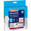 Tesa Moll E-Profile Seal - Gomma Sigillante per L'Isolamento degli Spazi tra Porte e Finestre - Bianco - 25 m x 9 mm x 4 mm