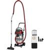 Einhell Aspiratore TE-VC 4090 SACL (1150 W, 225 mbar di potenza, serbatoio da 40 L, classe di protezione dalla polvere L, filtro HEPA, pulizia del filtro, presa automatica, accessori inclusi)