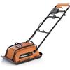 Evolution Power Tools H320-E Hulk Elettro Compattatore Elettrico di Terra Piastra Vibrante Rullo da Giardino, Ideale per la paesaggistica, il livellamento di pavimentazioni, terreni, patio, suolo