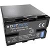 Dot.Foto BP-U60 Premium 75Wh Batteria Ricaricabile per Sony ILME-FX6 PMW-100 PMW-150 PMW-160 PMW-200 PMW-EX1 PMW-EX1R PMW-EX3 PMW-F3L PMW-F3K PXW-FS5 PXW-FS5M2 PXW-FS7 PXW-X160 PXW-X180 PXW-Z190