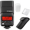 Godox TT350 F 2.4 G HSS 1/8000s GN36 TTL flash della fotocamera Speedlite per fotocamere FUJI X-Pro1 x-t20 x-t2 x-t10 X-T1 X-Pro1 X-E1 x-a3 X100 F X100T con filtri colorati e Pergear pulizia