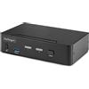 ‎ StarTech.com KVM Switch DisplayPort a 2 porte, 8K 60Hz / 4K 144Hz, display singo