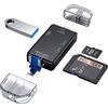 Vinmooog Lettore di schede SD/TF 6 in 1 con porte USB Type-A e Type-C, interfaccia Micro Android, doppio slot USB 2.0, supporto per schede di memoria Micro SD/SDHC/SDXC/MMC, compatibile con smartphone Android.