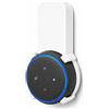 Generico Supporto Echo Dot 3 Generazione da Presa UK/EU/AU, Supporto Alexa da Parete con Gestione Cavi Integrata, Design Aperto Anti Interferenza, Compatibile con Google Home Mini - Bianco Basic