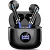 zakotu Cuffie Bluetooth Auricolari Bluetooth 5.4, 2026 Cuffie Wireless con 4 ENC Cancellazione Rumore Mic, Cuffie in Ear 40 Ore di Riproduzione, Cuffie Senza Filo HiFi Stereo IP7 Impermeabili