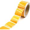XFXIA Nastro Riflettente Adesivo Nastro Catarifrangente Adesivo Stradale Promemoria Di Sicurezza Ad Alta Visibilità Per Auto Moto Bicicletta Attività Notturna 5cm x 10m (Giallo)