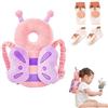 Bambebe Protezione Testa per Neonato Morbido Cuscino Anticaduta Bambino Proteggi Testa Bambini Regolabile Zaino Salva Testa Neonati Caschetto Primi Passi Zainetto Anticaduta Bambini