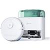 ECOVACS DEEBOT MINI Robot Aspirapolvere Lavapavimenti, 9000Pa, ZeroTangle 2.0, TrueMapping 2.0, Asciugatura ad Aria Calda 45°C, Svuotamento Automatico, Lavaggio Profondo Intelligente, Verde